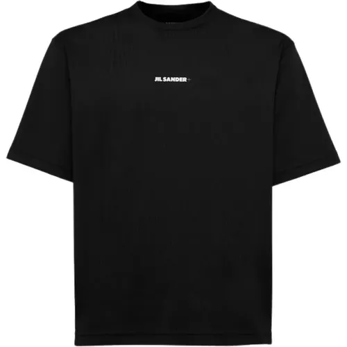 Logo T-Shirt Slim Fit , male, Sizes: S - Jil Sander - Modalova
