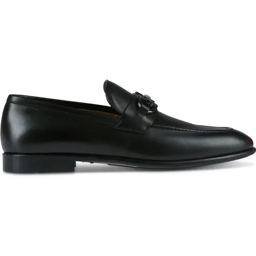 Loafers, male, , Size: 8 US Foster Flat Shoes - Salvatore Ferragamo - Modalova