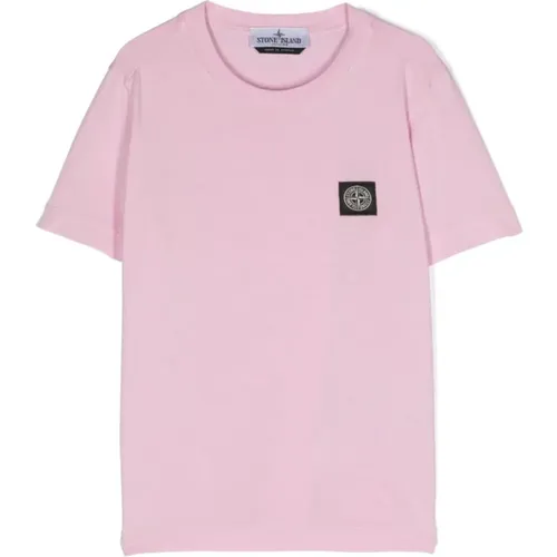 Lässiges Baumwoll-T-Shirt V0080 - Stone Island - Modalova