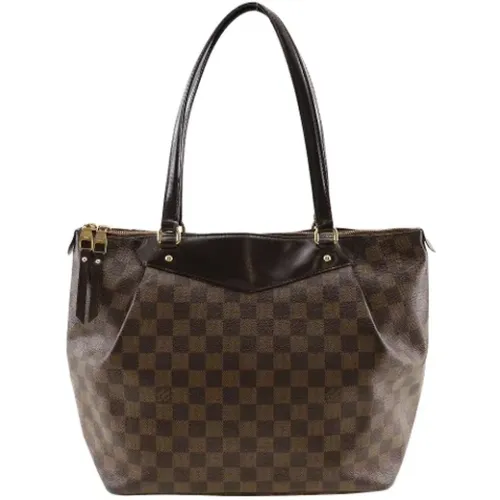 Pre-owned Tote Bags, female, , Size: ONE SIZE Pre-owned Canvas shoulder-bags - Louis Vuitton Vintage - Modalova