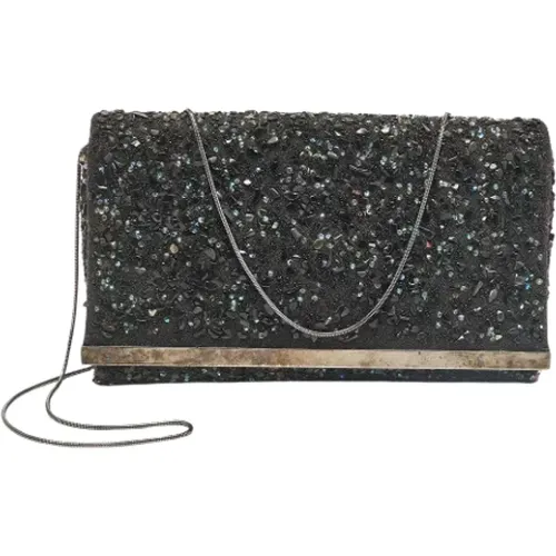 Pre-owned Clutches, female, , Size: ONE SIZE Pre-owned Fabric clutches - Carolina Herrera Pre-owned - Modalova