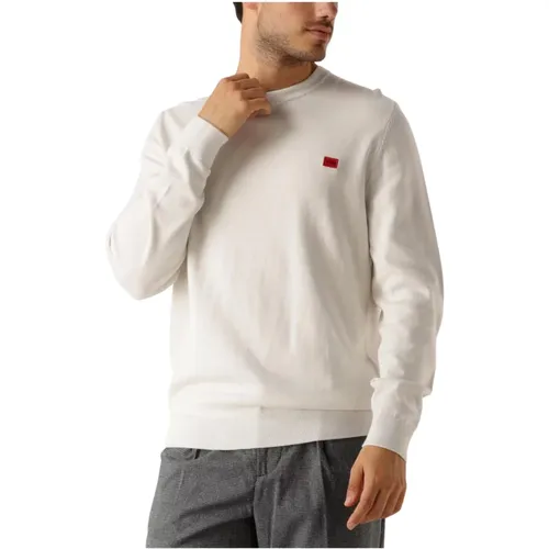 Vielseitiger Grauer Pullover für Männer,Grüner vielseitiger Pullover für Herren - Hugo Boss - Modalova