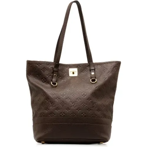 Pre-owned Tote Bags, female, , Size: ONE SIZE Pre-owned Leather louis-vuitton-bags - Louis Vuitton Vintage - Modalova