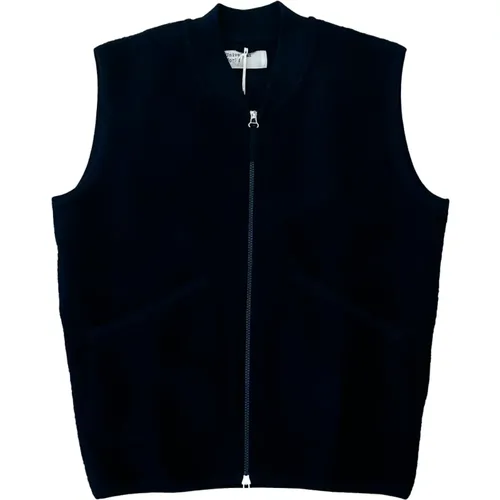 Stylish Zip-Up Vest , male, Sizes: XL - Universal Works - Modalova