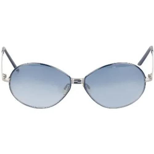 Pre-owned Accessories, female, , Size: ONE SIZE Pre-owned Metal sunglasses - Fendi Vintage - Modalova