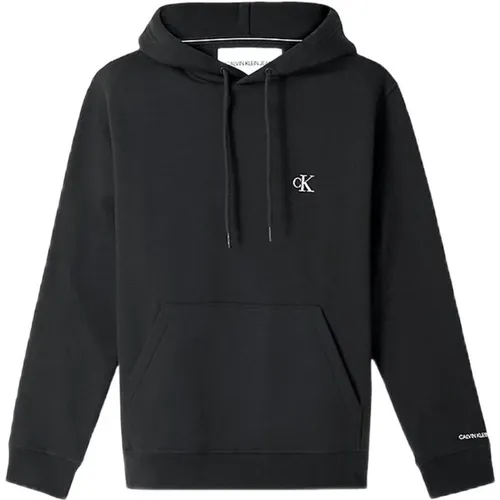 Hoodies, male, , Size: 2XL Mens Hooded Sweatshirt - Calvin Klein Jeans - Modalova