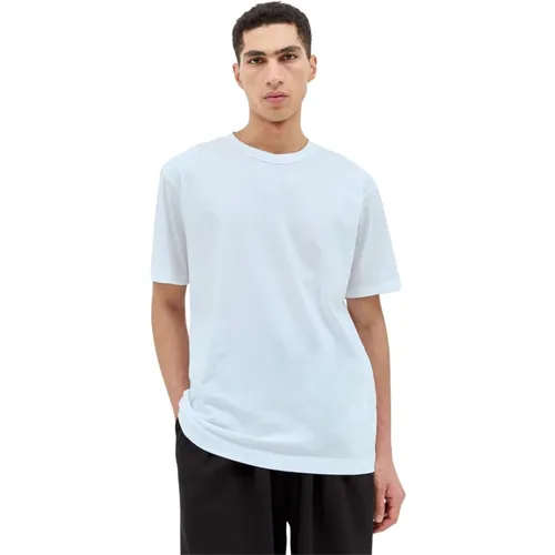 Baumwoll-Jersey Rundhals T-Shirt , Herren, Größe: L - Dries Van Noten - Modalova