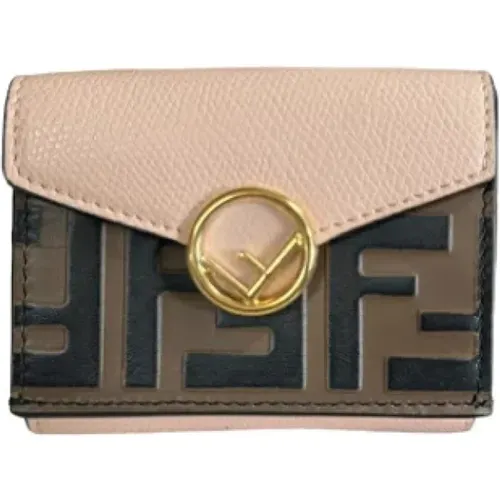 Pre-owned Wallets, female, , Size: ONE SIZE Pre-owned Leather wallets - Fendi Vintage - Modalova