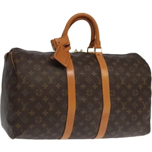 Pre-owned Weekend Bags, female, , Size: ONE SIZE Pre-owned Canvas louis-vuitton-bags - Louis Vuitton Vintage - Modalova