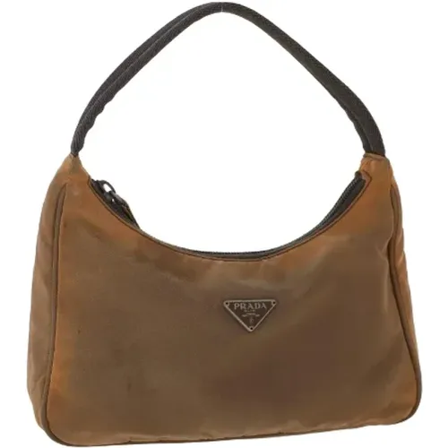 Nylon Shoulder Bag by Prada , female, Sizes: ONE SIZE - Prada Vintage - Modalova