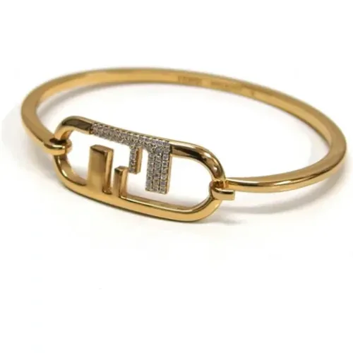 Pre-owned Jewellery, female, , Size: ONE SIZE Pre-owned Metal bracelets - Fendi Vintage - Modalova