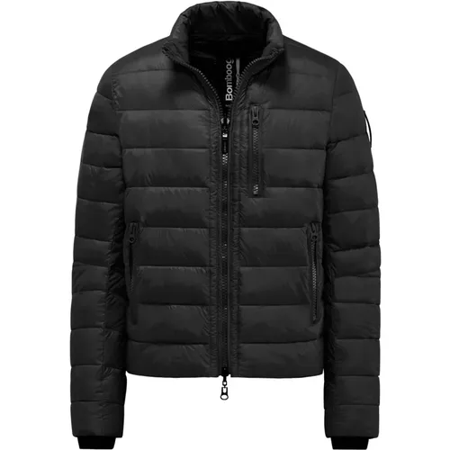 Short Nylon Micro-Ripstop Insulated Jacket , male, Sizes: XL, M, L, 2XL - BomBoogie - Modalova
