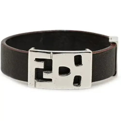 Pre-owned Jewellery, female, , Size: ONE SIZE Pre-owned Metal bracelets - Fendi Vintage - Modalova