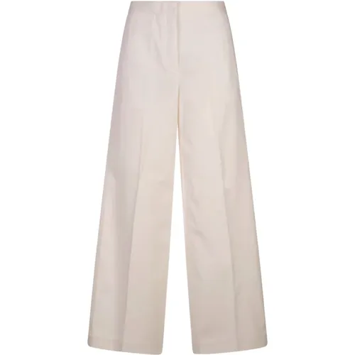 Cotton Gabardine Trousers , female, Sizes: S, 2XS, M, XS - Fabiana Filippi - Modalova