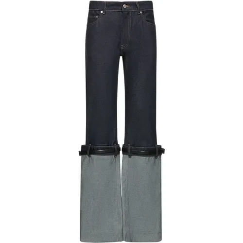 Hybrid Denim Pants , female, Sizes: S, XS - Coperni - Modalova