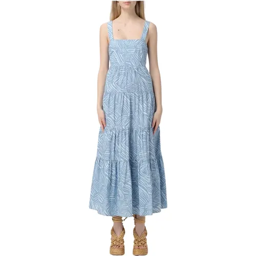 Midi Dress in Abito Style , female, Sizes: M, XS - Michael Kors - Modalova