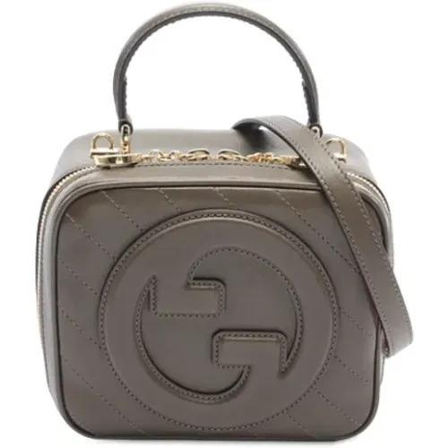 Pre-owned Leather handbags , female, Sizes: ONE SIZE - Gucci Vintage - Modalova