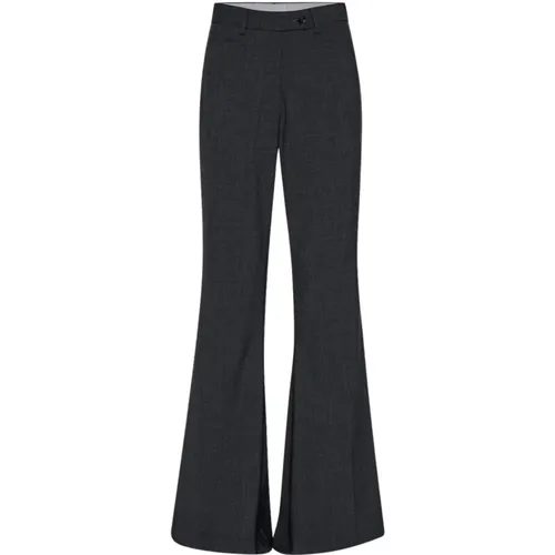 Wide Trousers, female, , Size: S Elegant Bootcut Suiting Pants - Remain Birger Christensen - Modalova