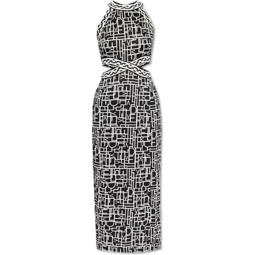 Maxi Dresses, female, , Size: 2XS Dress with Cutouts - Diane Von Furstenberg - Modalova