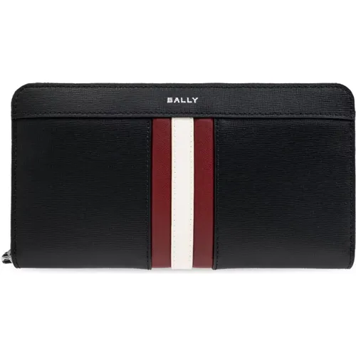 Wallets & Cardholders, male, , Size: ONE SIZE Leather Wallet - Bally - Modalova