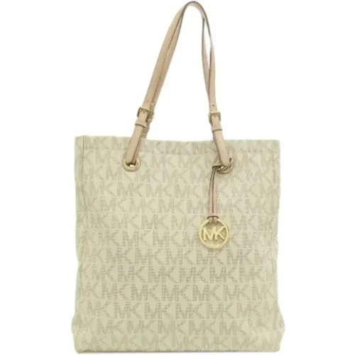 Pre-owned Tote Bags, female, , Size: ONE SIZE Pre-owned Canvas shoulder-bags - Michael Kors Pre-owned - Modalova