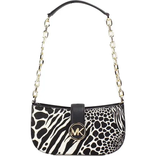 Shoulder Bags, female, , Size: ONE SIZE Carmen Small Pouchette Shoulder Handbag - Michael Kors - Modalova