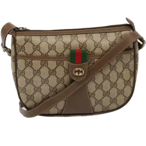 Pre-owned Cross Body Bags, female, , Size: ONE SIZE Pre-owned Leather gucci-bags - Gucci Vintage - Modalova