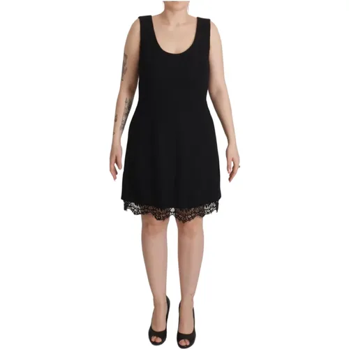 Elegantes Schwarzes Kleid - Perfekte Passform und Luxuriöses Design - Dolce & Gabbana - Modalova