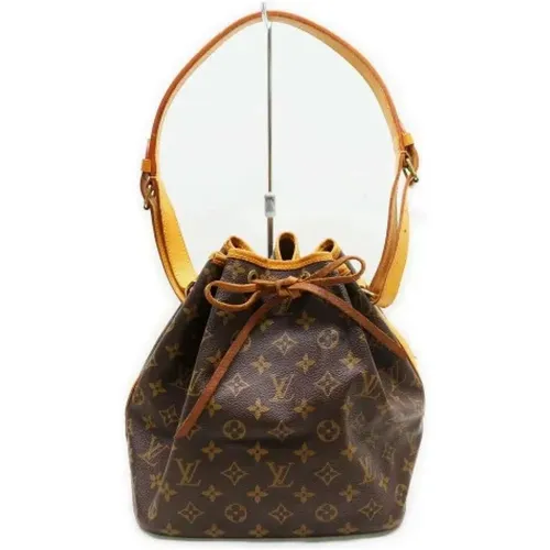 Pre-owned Bucket Bags, female, , Size: ONE SIZE Pre-owned Monogram Petit Noe Bag - Louis Vuitton Vintage - Modalova