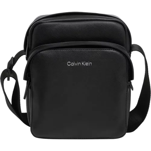Stylische Crossbody-Tasche mit Verstellbarem Gurt - Calvin Klein - Modalova
