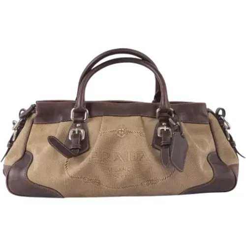 Pre-owned Leather handbags , unisex, Sizes: ONE SIZE - Prada Vintage - Modalova