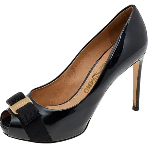 Pre-owned Pumps, female, , Size: 11 US Pre-owned Leather heels - Salvatore Ferragamo Pre-owned - Modalova