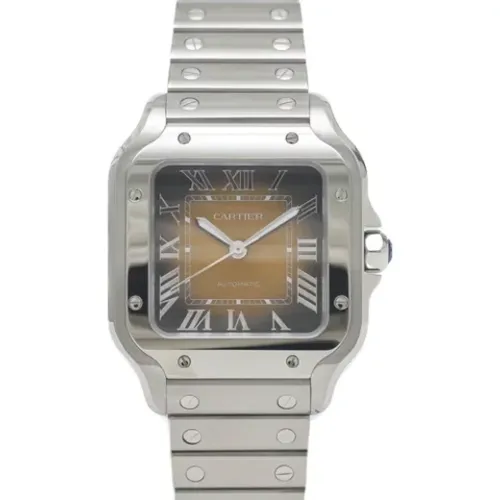 Pre-owned Watches, male, , Size: ONE SIZE Pre-owned Stainless Steel watches - Cartier Vintage - Modalova