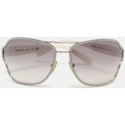 Pre-owned Accessories, female, , Size: ONE SIZE Pre-owned Acetate sunglasses - Prada Vintage - Modalova