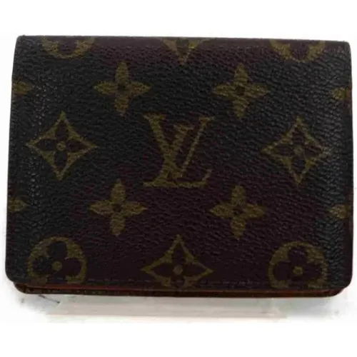 Pre-owned Wallets, female, , Size: ONE SIZE Vintage Leather Wallet - Louis Vuitton Vintage - Modalova