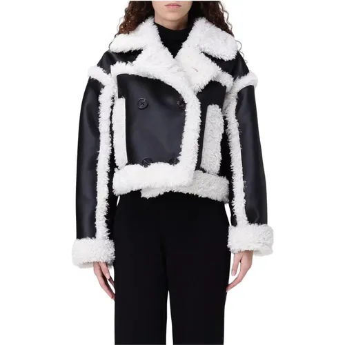 Faux Fur & Shearling Jackets, female, , Size: XS Shearling Jacket - Stand Studio - Modalova