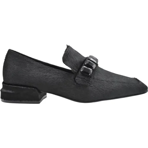 Schwarze Schnürschuhe für Damen , Damen, Größe: 36 EU - Jeannot - Modalova