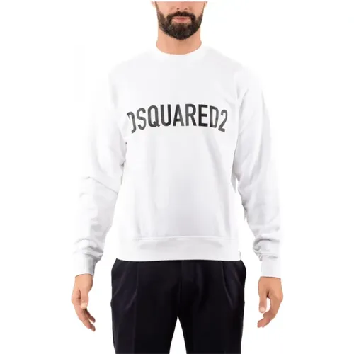 Herren Sweatshirt Stilvolle Lässige Mode - Dsquared2 - Modalova