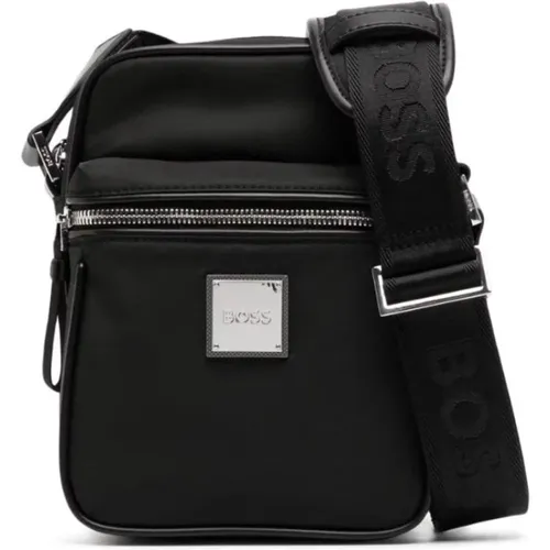 BOSS by HUGO BOSS Catch 2.0 Ds Logo Cross Body Bag in Black for Men