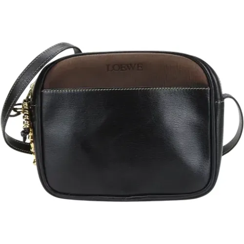 Pre-owned Cross Body Bags, female, , Size: ONE SIZE Pre-owned Leather shoulder-bags - Loewe Pre-owned - Modalova