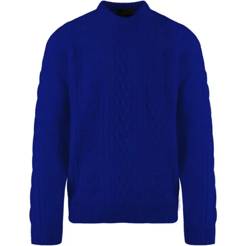 Cable Knit Sweater , male, Sizes: L, M - Liu Jo - Modalova