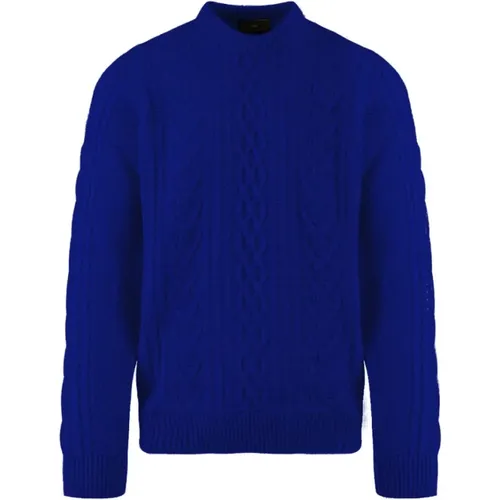 Cable Knit Sweater , male, Sizes: M - Liu Jo - Modalova