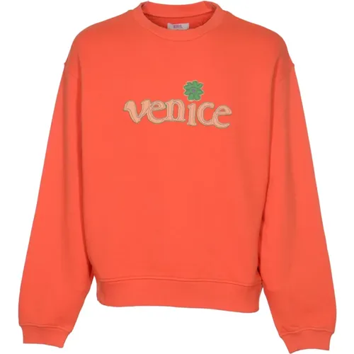 Venice Crewneck Knit Sweater , male, Sizes: XL, M - ERL - Modalova