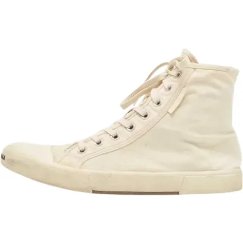 Pre-owned Canvas sneakers , male, Sizes: 9 UK - Balenciaga Vintage - Modalova