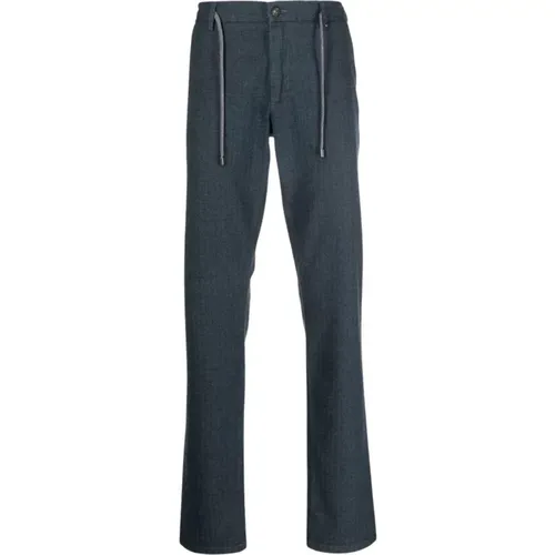 Cotton Drawstring Pants with Pockets , male, Sizes: XL - Canali - Modalova