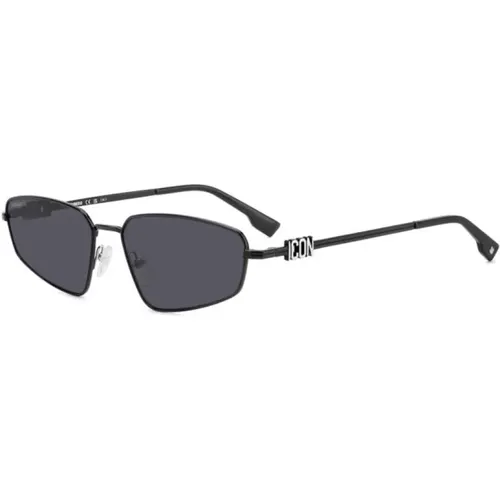 Sunglasses, male, , Size: 60 MM Icon Sunglasses 0015/s - Dsquared2 - Modalova