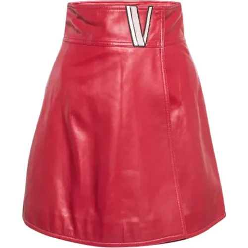 Pre-owned Leather bottoms , female, Sizes: S - Valentino Vintage - Modalova
