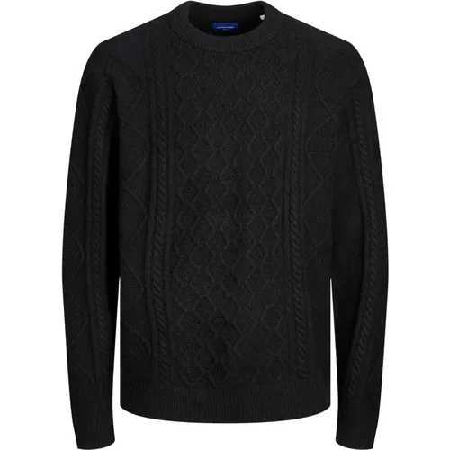 Villeray Cable Knit Sweater , male, Sizes: 2XL, M, S, XL - jack & jones - Modalova