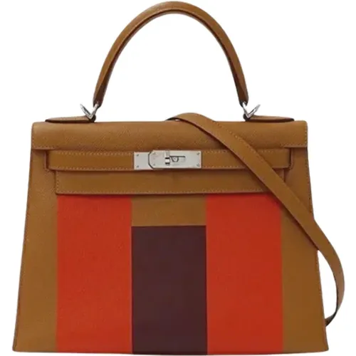 Pre-owned Leather handbags , female, Sizes: ONE SIZE - Hermès Vintage - Modalova