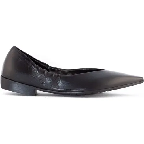 Ballerinas, female, , Size: 8 US Leather Ballerina Shoes Pointed Toe - Mara Bini - Modalova